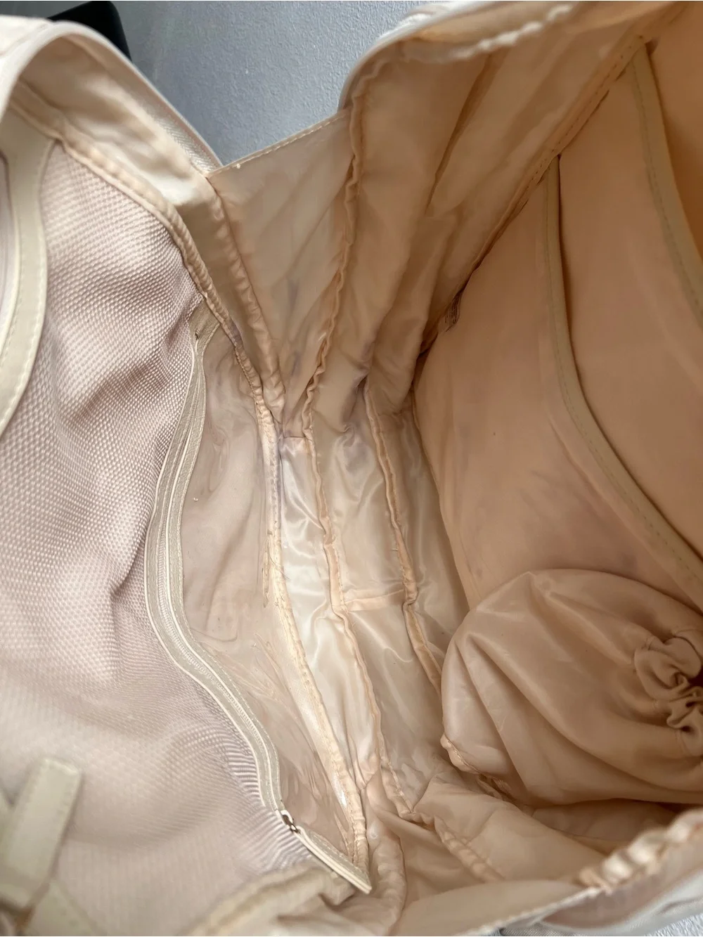 Beis The Expandable Backpack  in Beige